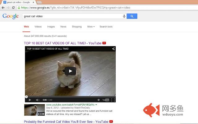YouTube Everywhere插件截图