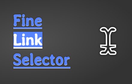Fine Link Selector插件截图