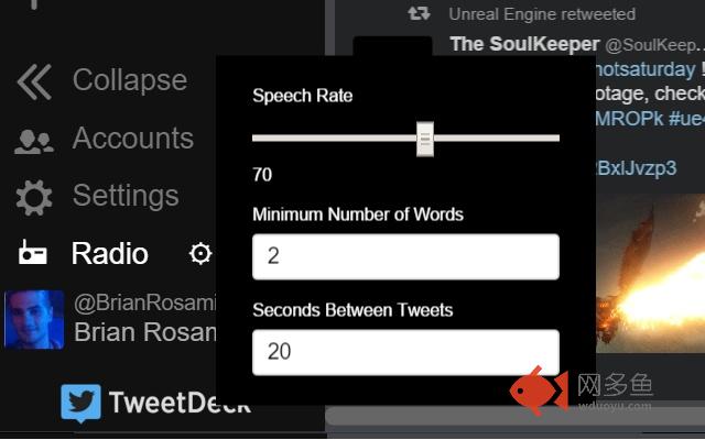 Audio Twitter插件截图