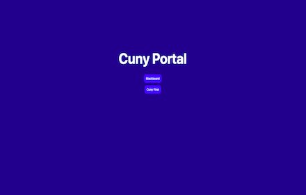 Cuny Portal插件截图