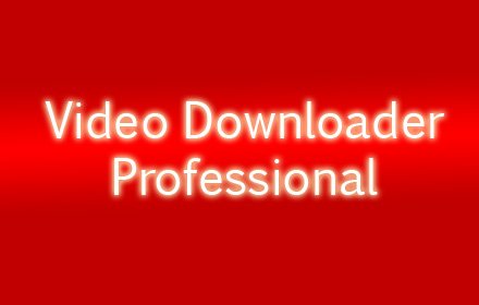 Video Downloader Professional插件截图