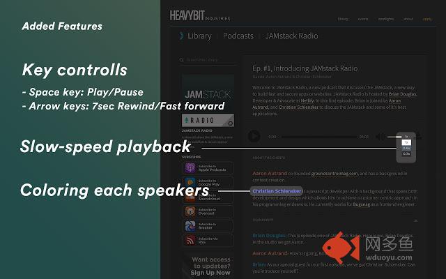 Heavybit extension for English learners插件截图