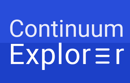 Continuum Explorer Community插件截图