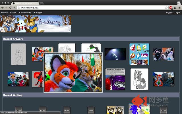 Furaffinity Preview插件截图