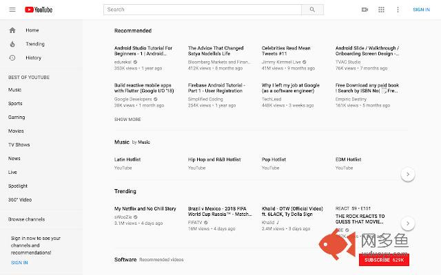 YouTube Audio Only插件截图