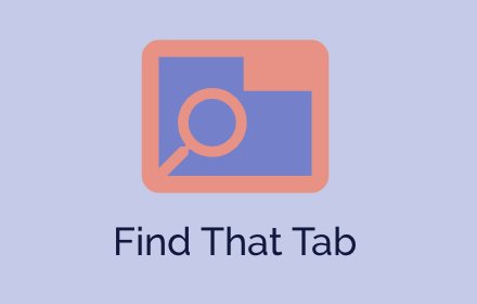 Find That Tab插件截图