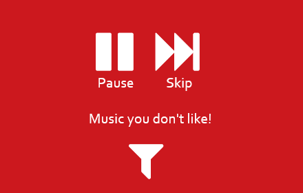 YouTube Music Filter插件截图