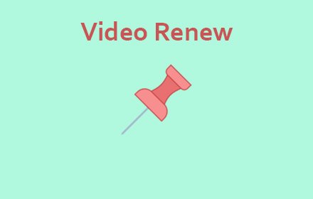 Video Renew插件截图