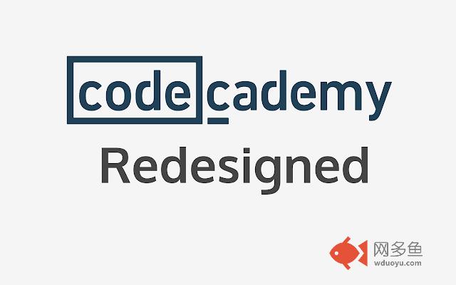 Codecademy Redesigned