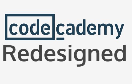 Codecademy Redesigned插件截图