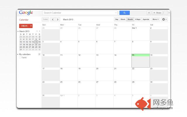GCal Column Colours插件截图