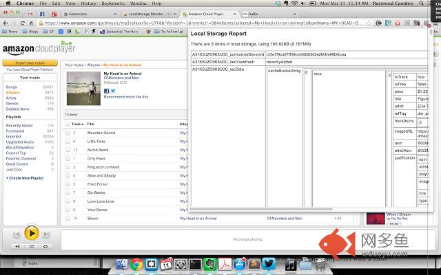 LocalStorage Monitor插件截图
