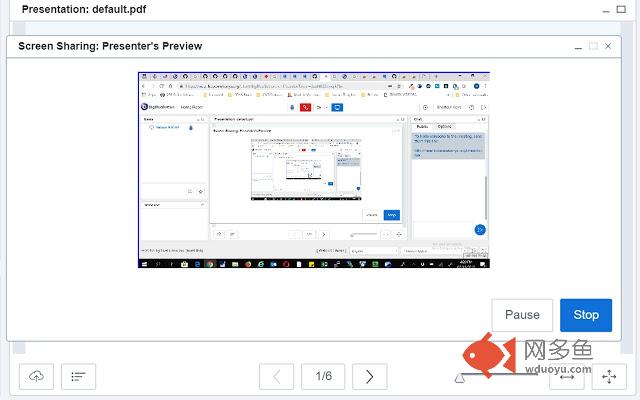 HWWK's BBB Screenshare Extension插件截图