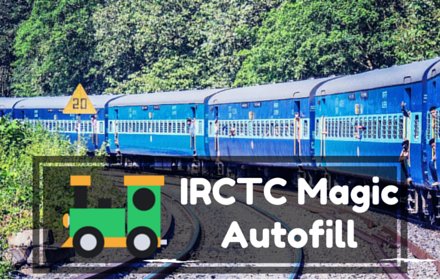 IRCTC Magic Autofill插件截图
