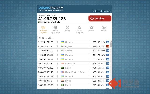 AWM Proxy Tools插件截图