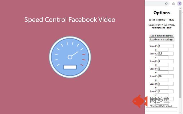 Speed Control Facebook Video