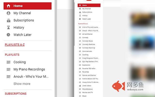 Show YouTube playlists in alphabetical order插件截图