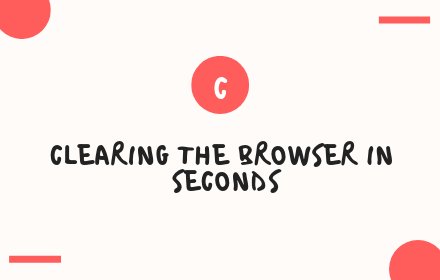 清除Google Chrome ™ 的历史记录，缓存和 Cookie插件截图