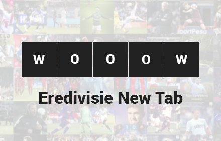 Wooow New Tab - Eredivisie插件截图