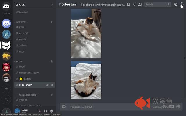 Discord Toggle Panel