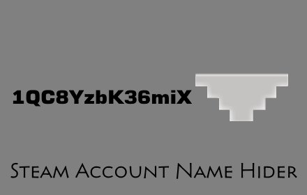 Steam Account Name Hider插件截图
