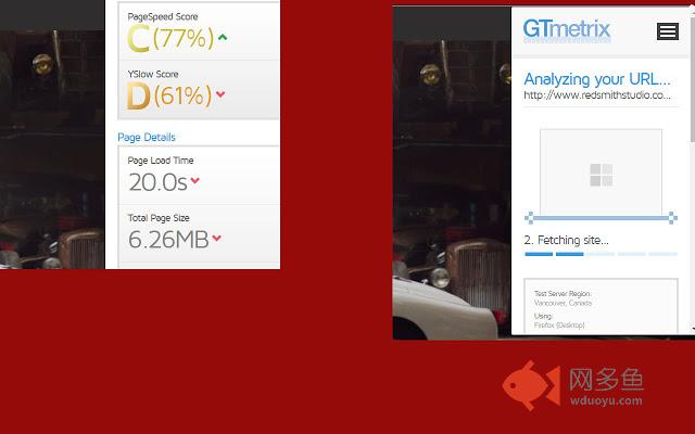 GTmetrix Speed Analyzer Plugin