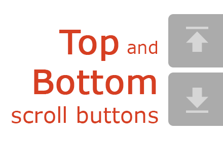Top and Bottom scroll buttons插件截图