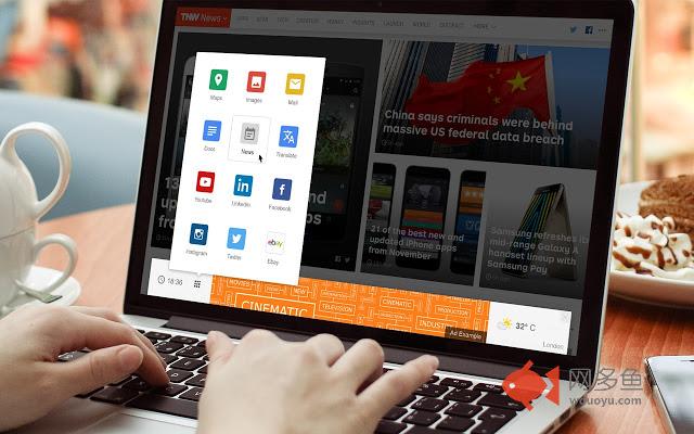 Nerwonte toolbar