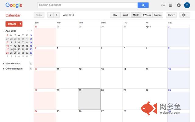 Google Calendar Color插件截图