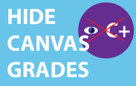 Hide Canvas Grades插件截图