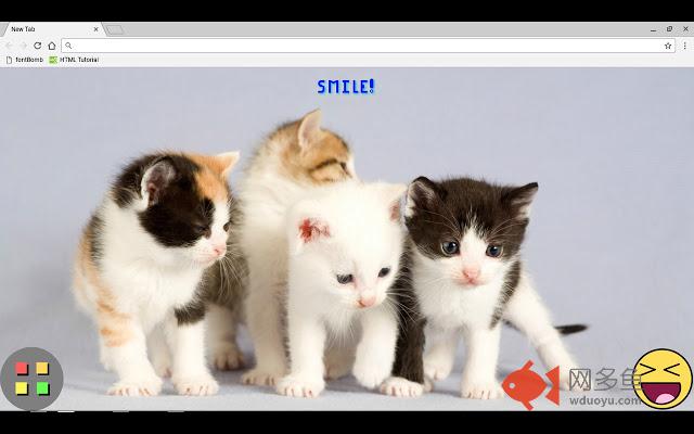 Smile New Tab