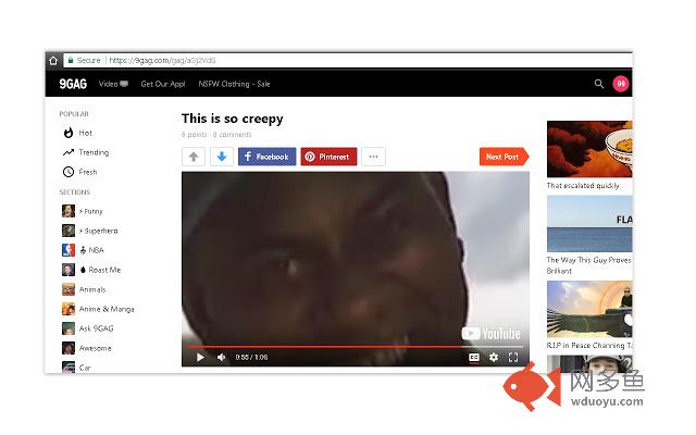 9gag auto downvote youtube