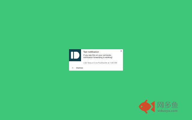 Bring Pushbullet Notifications Back to Chrome插件截图