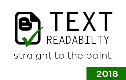 TRAY Readability tool插件截图