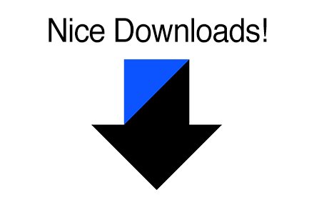 Nice Downloads!插件截图