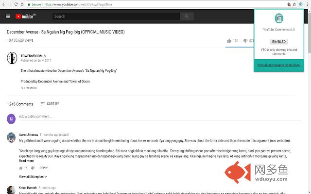 YouTube Comments