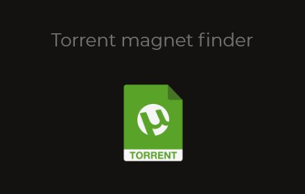 Torrent magnet finder插件截图