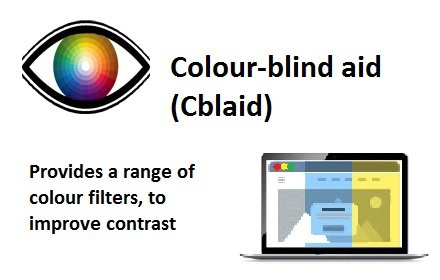 Colour-blind aid (Cblaid)插件截图