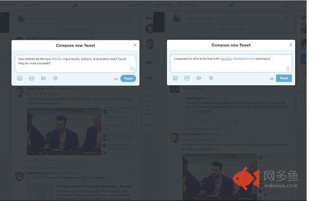 Twitter UI Fix插件截图