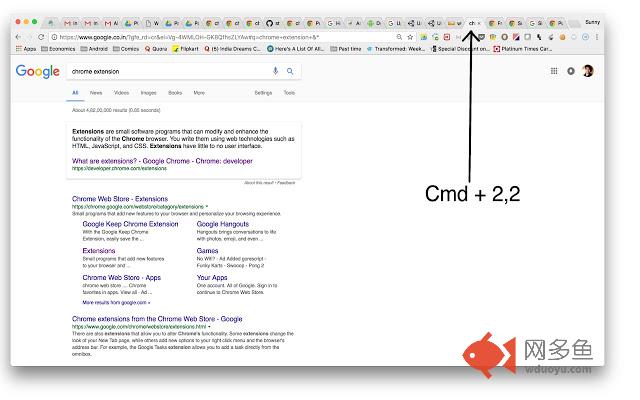 Chrome Two-Digit Tab Switcher