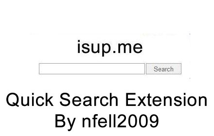 isup.me Extension插件截图