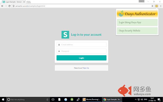 Oasys Authenticator