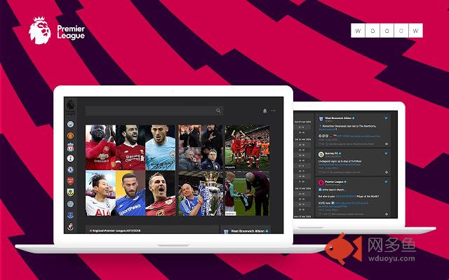 Wooow New Tab - Premier League