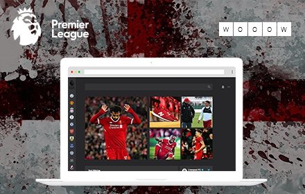Wooow New Tab - Premier League插件截图