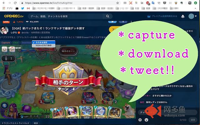 オープンレックキャプチャー插件截图