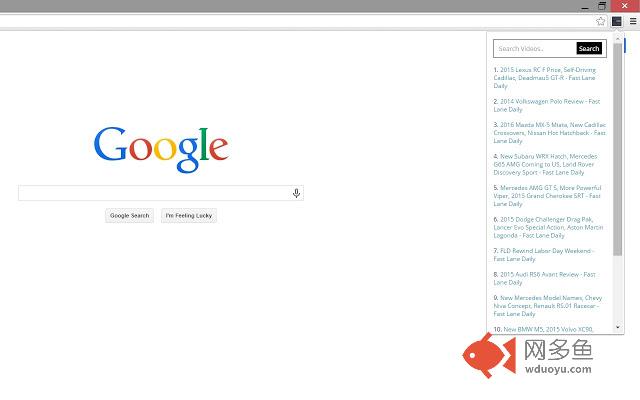 FastLaneDaily Youtube Extension插件截图