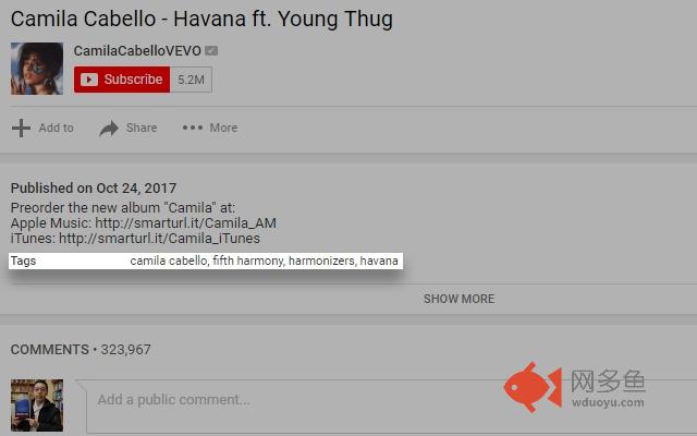 YouTube Tags