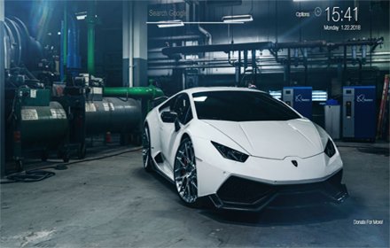 Lamborghini New Tab插件截图