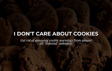 I don't care about cookies插件截图
