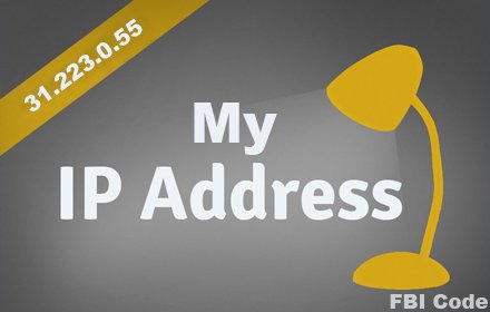 My IP Address插件截图